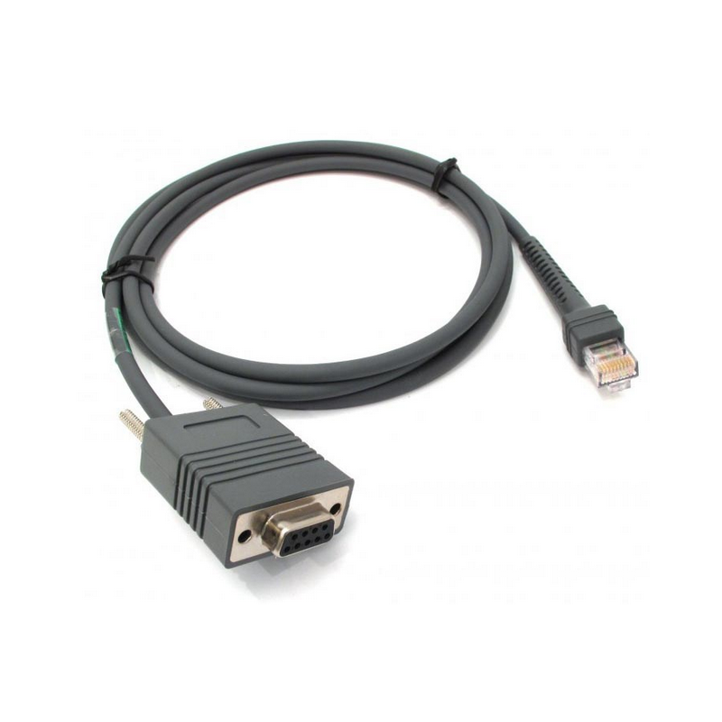 Kabel prosty RS232, 2,1m, do czytników Zebra