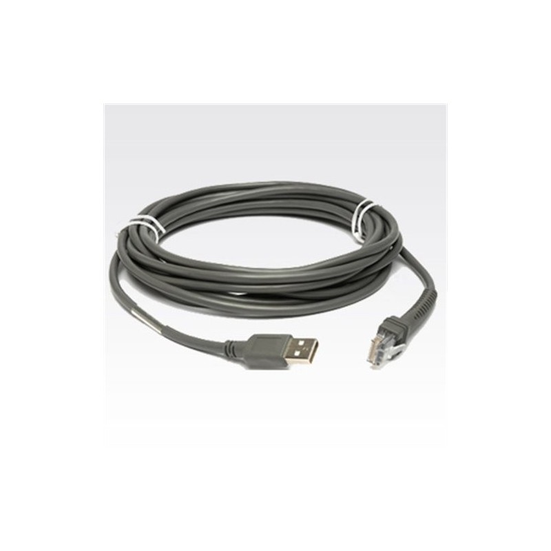 Kabel USB, prosty, ekranowany, 4,6m do czytników Zebra