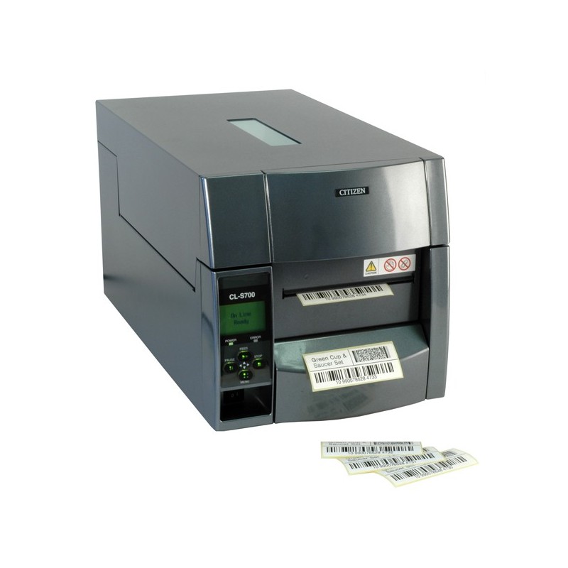 Półprzemysłowa drukarka etykiet i wszywek Citizen CL-S703 (1000795WC)