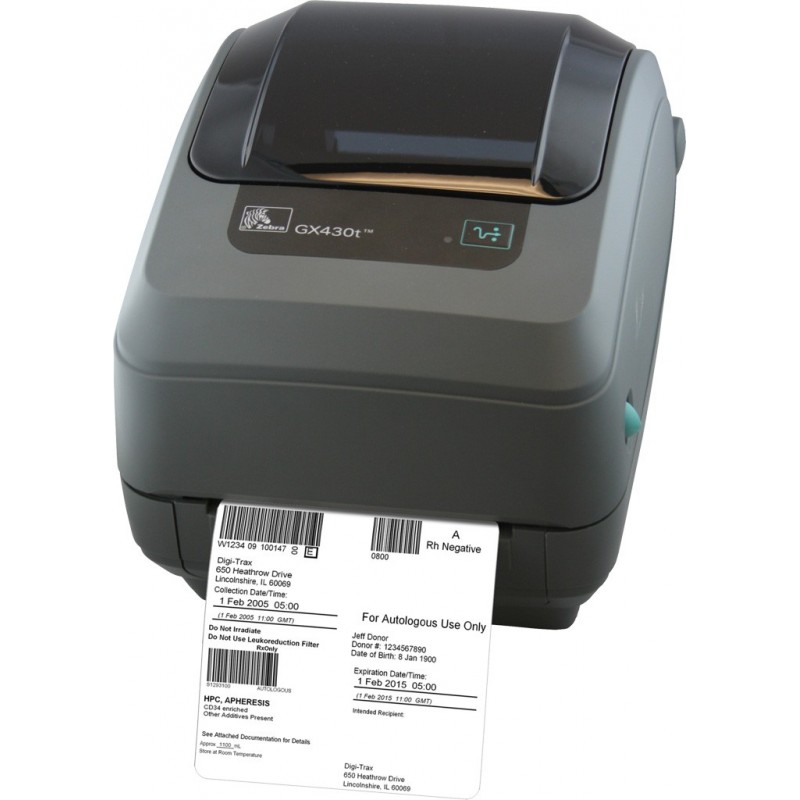 Biurkowa drukarka Zebra GX430t (GX43-102521-150)