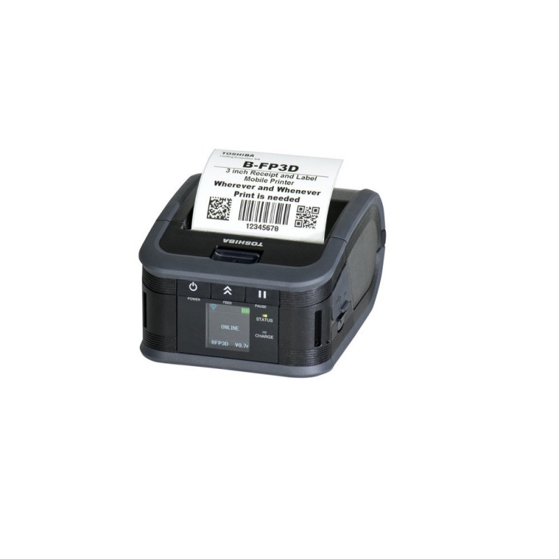 Przenośna drukarka Toshiba B-FP3D (B-FP3D-GH40-QM-R(N))