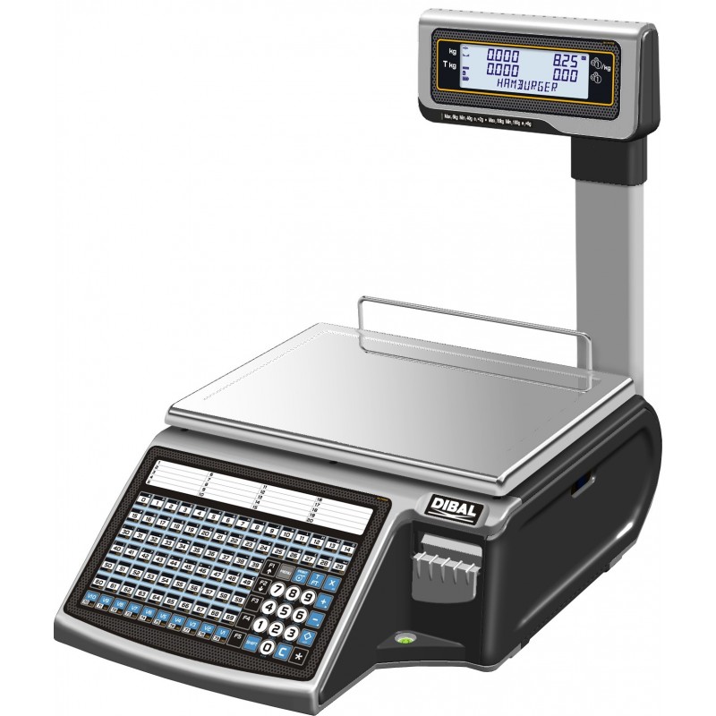 Waga etykietująca DIBAL M-525T (z 2-letnią legalizacją) (DIBAL M-525T)