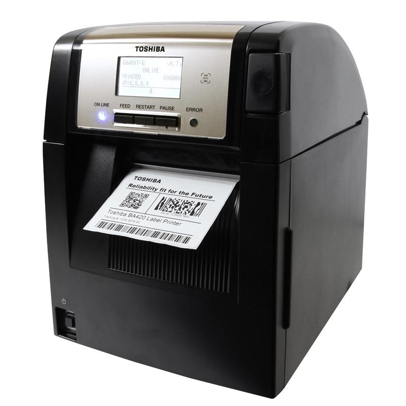 Półprzemysłowa drukarka Toshiba BA420 (BA420T-TS12-QM-S)