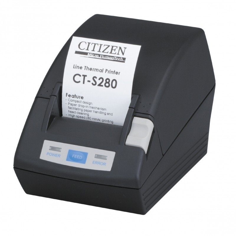 Drukarka termiczna Citizen CT-S280 (CTS280RSEBK)