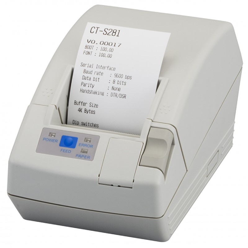 Drukarka termiczna Citizen CT-S281 (CTS281UBEWH)