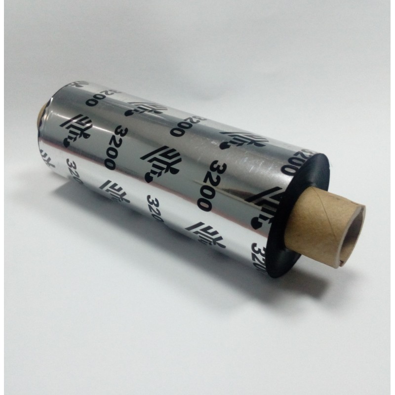 Taśma termotransferowa Zebra 84mm x 74mb woskowo-żywiczna