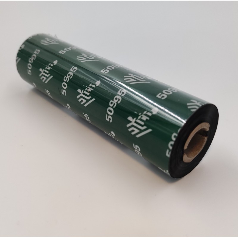 Taśma termotransferowa Zebra 110mm x 74mb żywiczna