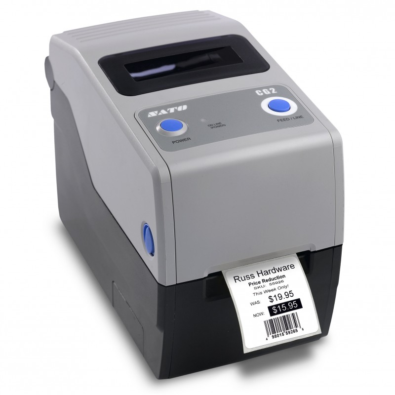 Biurkowa drukarka Sato CG208 TT HF (WWCG20T32)