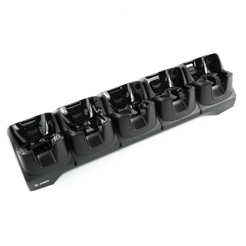 5-portová dokovací stanice s Ethernetem pro terminál Zebra TC8000 Standard, Zebra TC8000 Premium, TC8000 Expansion, Zebra TC8300