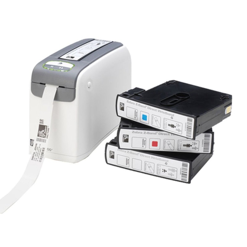 Opaski identyfikacyjne dla niemowląt Z-BAND DIRECT do drukarek Zebra HC100, ZD510
