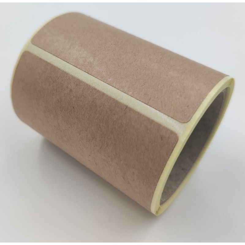 Etykiety papierowe kraftowe 60x40 mm - 1000 szt.
