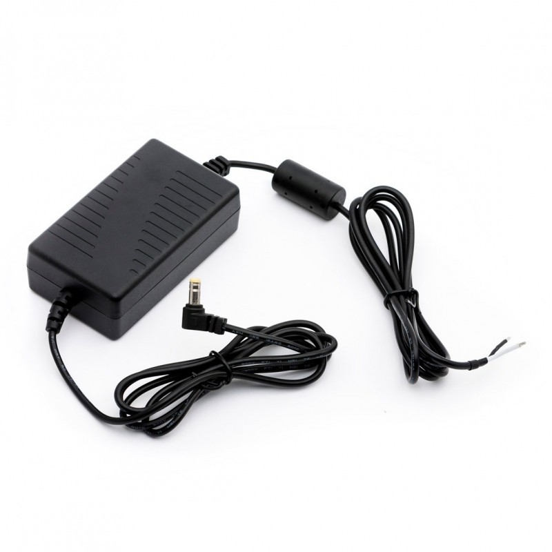Adapter 15-60V z gołymi przewodami na wyjściu do drukarek Zebra RW220, RW420, P4T, RP4T, serii QLn, ZQ