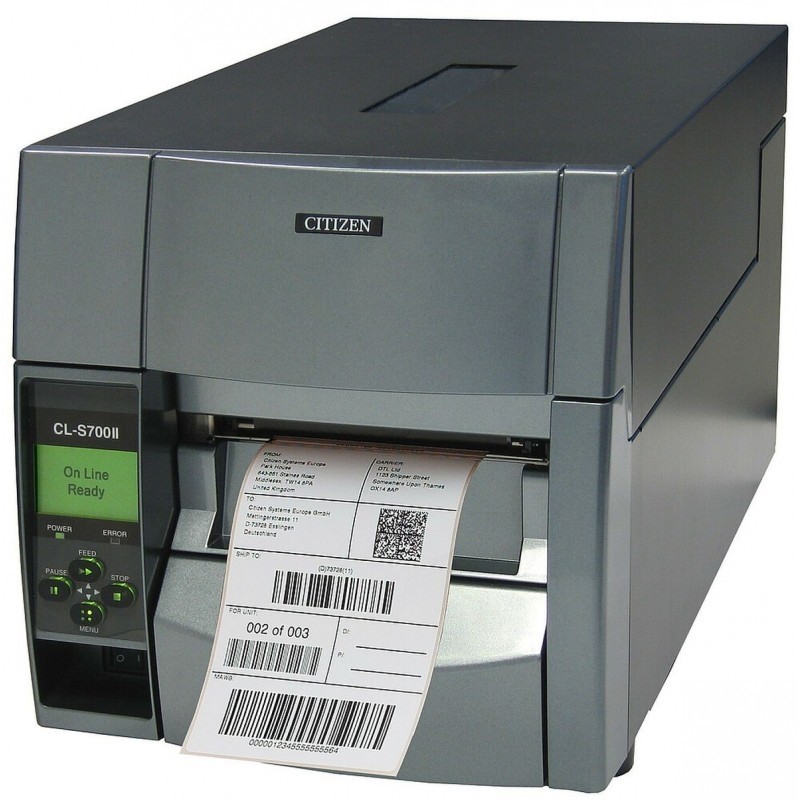 Półprzemysłowa drukarka Citizen CL-S700II (CLS700IINEXXXE)