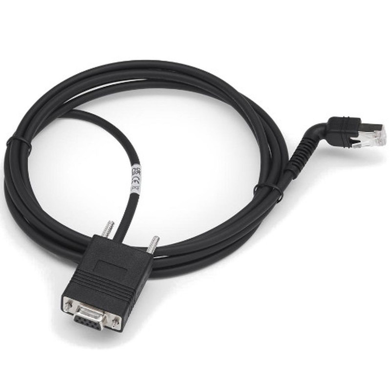 Kabel RS232 (wtyk kątowy), 2.1 m do czytnika Zebra DS55