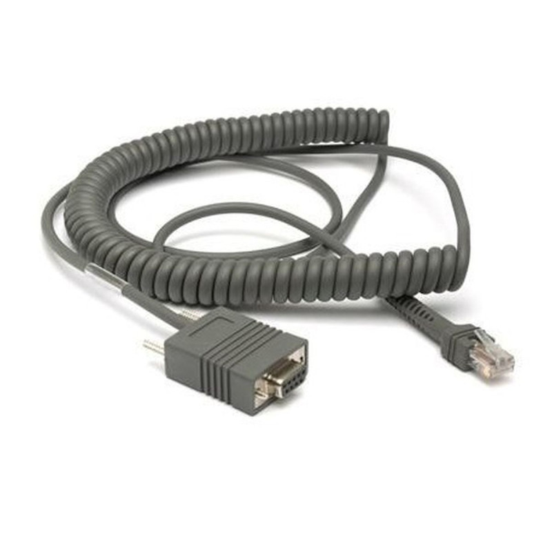 Kabel RS232, 3,7m, do czytników Zebra