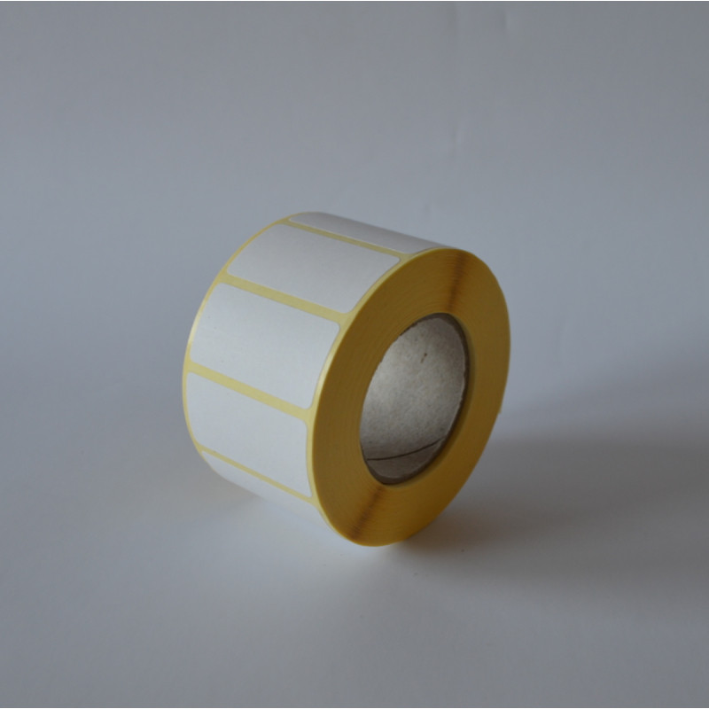 Etykiety papierowe 40x15 mm - 2000 szt.