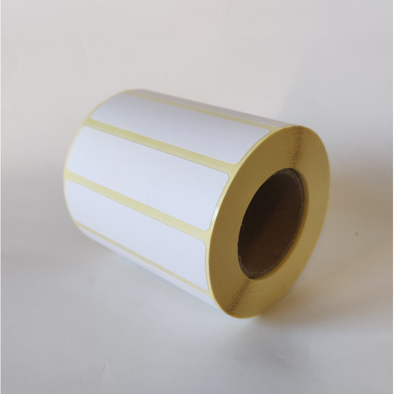 Etykiety papierowe 80x25 mm - 1000 szt.