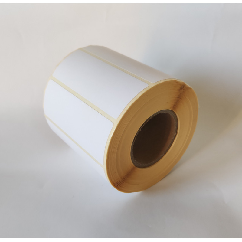 Etykiety papierowe 80x30 mm - 1000 szt.