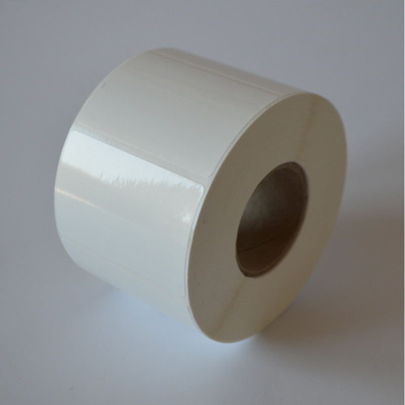 Etykiety foliowe 40x30 mm białe - 1000 szt.