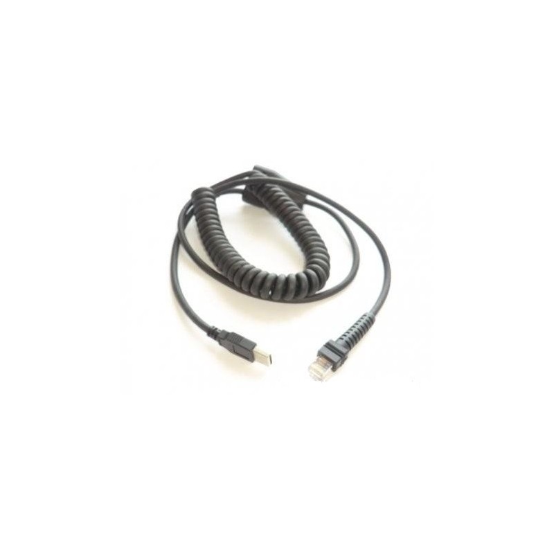 Kabel USB, sprężynowy do czytników Datalogic
