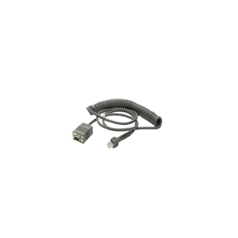 Kabel RS232, 2,7m, do czytników Zebra